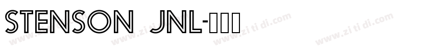 Stenson JNL字体转换